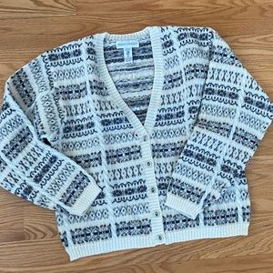 Robert Scott Vintage Wool Cardigan (S)